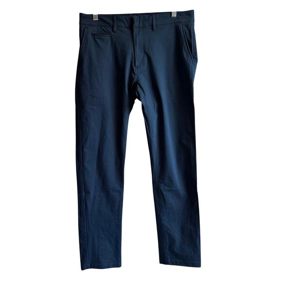 J. Crew 484 Slim-Fit Tech Pant for Men Navy 32x30.5 AW005 - Picture 1 of 10